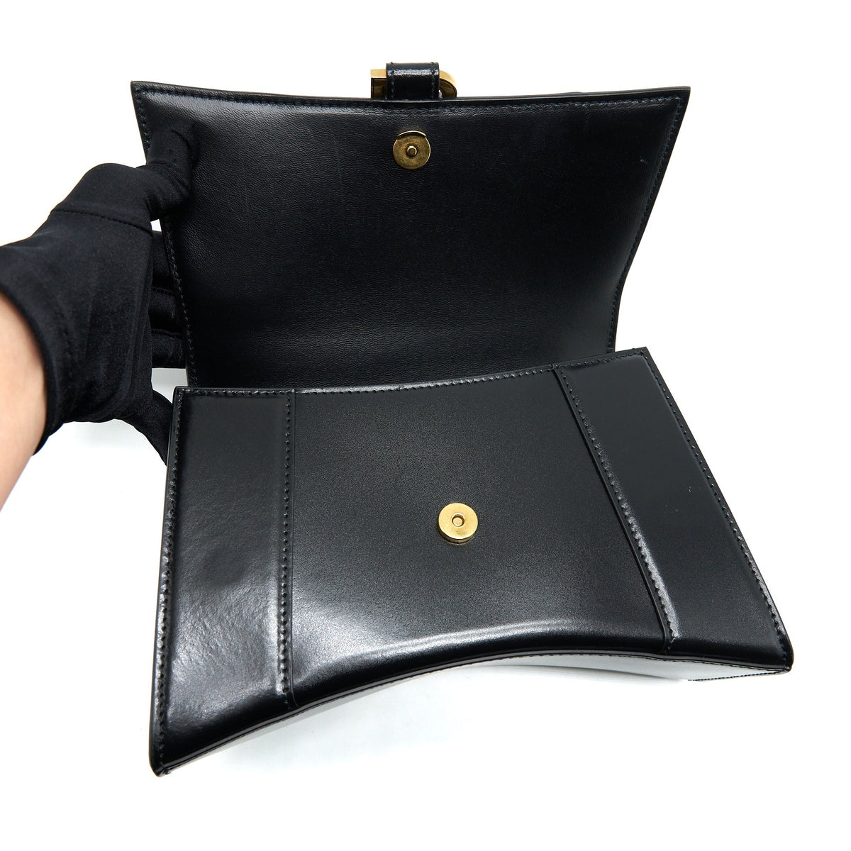 Authentic Balenciaga handbag Black luxury fashion accessory