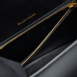 Balenciaga women's handbag Black luxury designer calf