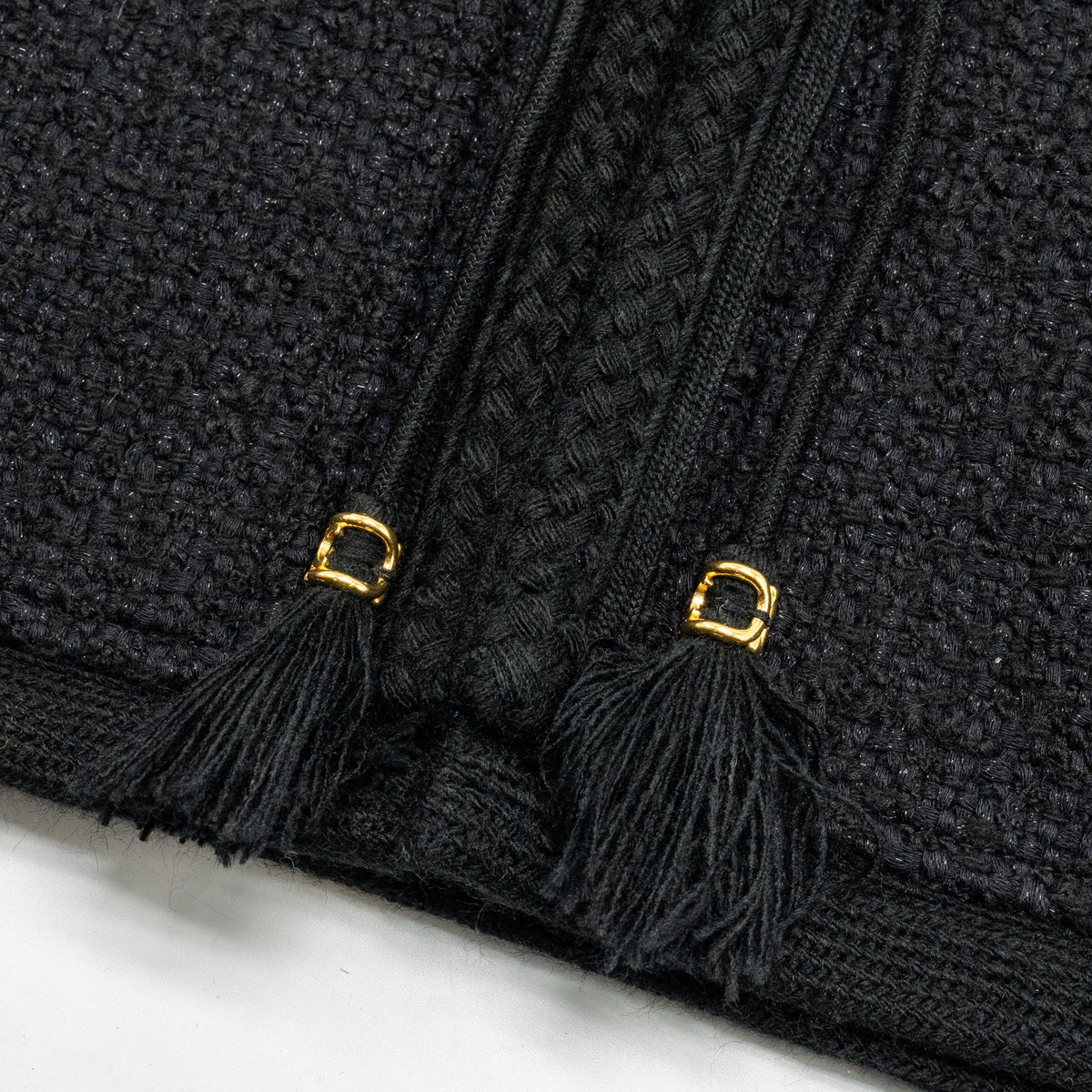 Celine Jackets? Celine Size 34 Veste Chasseur Baja Jacket Tweed Black Stylish Everyday Designer Outerwear