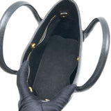 Balenciaga authentic luxury handbag Black calf craftsmanship
