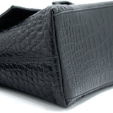 Balenciaga designer handbag leather closeup detail