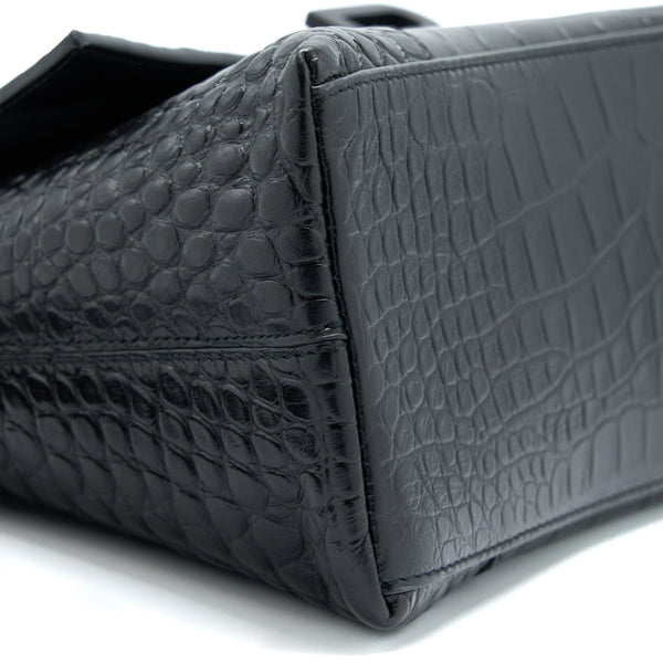Balenciaga designer handbag leather closeup detail