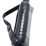 Side view of Balenciaga handbag Black premium designer bag