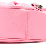 Balenciaga authentic luxury handbag Pink calf craftsmanship