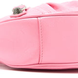 Balenciaga designer handbag calf closeup detail