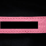 Side view of Balenciaga handbag Pink premium designer bag