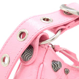 Balenciaga women's handbag Pink luxury designer calf