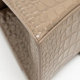 Balenciaga authentic luxury handbag Beige calf craftsmanship