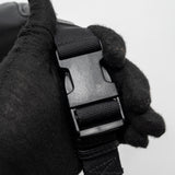 Side view of Balenciaga handbag Black premium designer bag