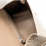 Balenciaga authentic luxury handbag Beige calf craftsmanship