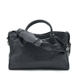 Balenciaga designer handbag leather closeup detail