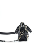 Balenciaga designer handbag leather closeup detail