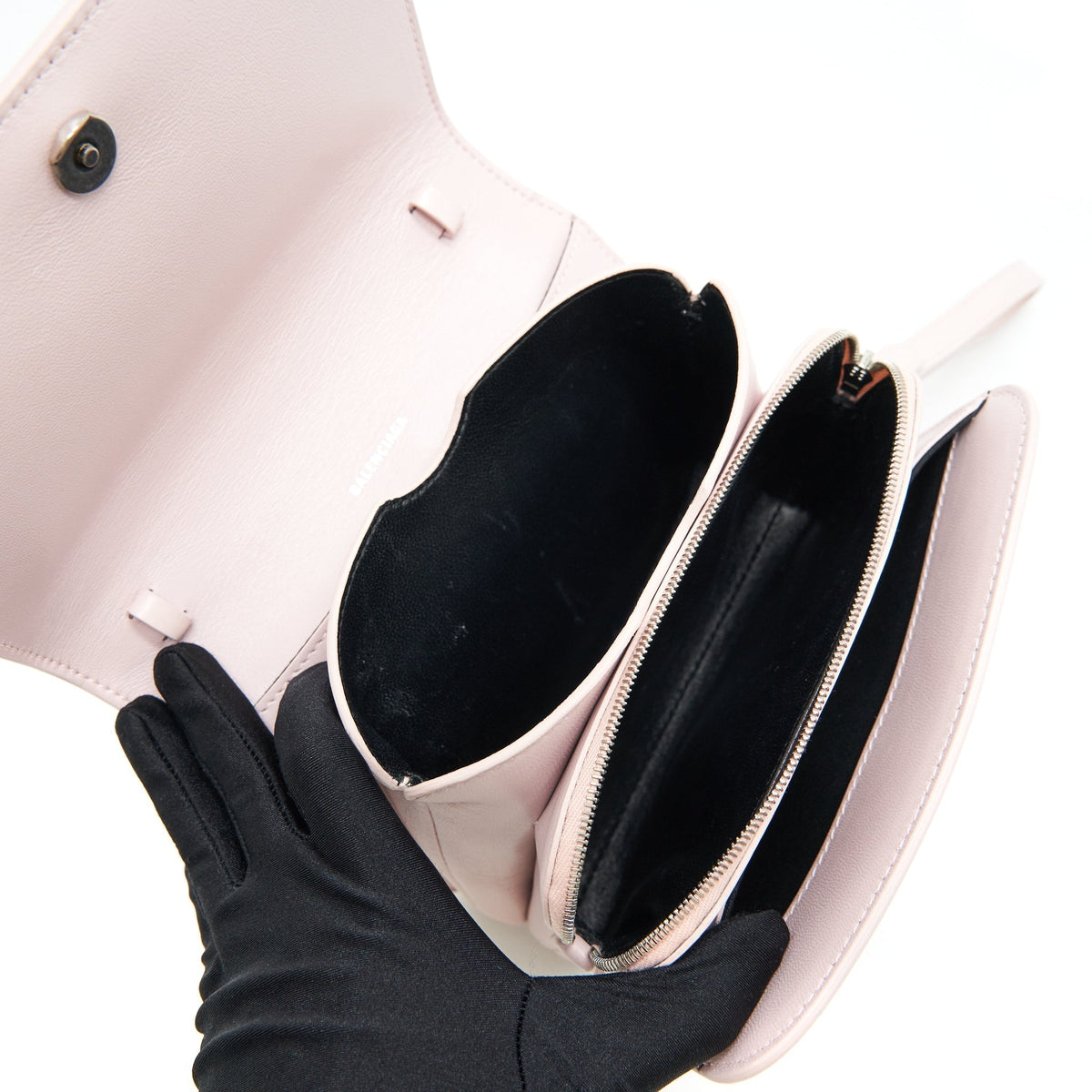 Balenciaga women's handbag Pink luxury designer leather
