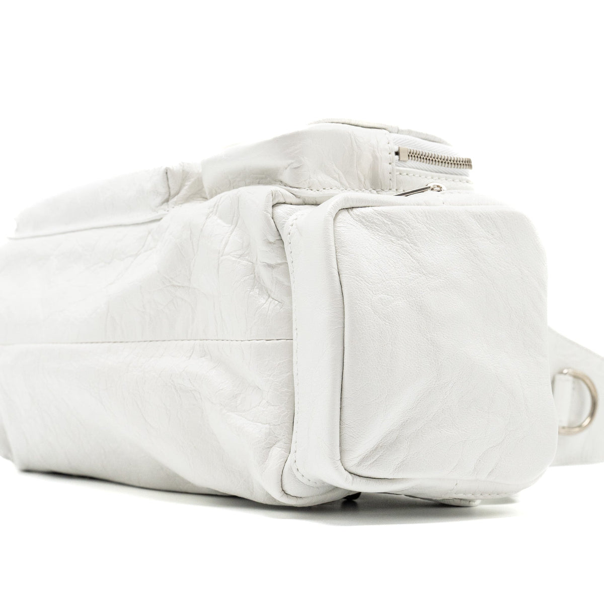 Balenciaga women's handbag White luxury designer calf