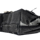 Side view of Balenciaga handbag Black premium designer bag