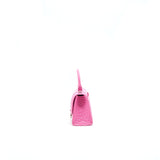 Balenciaga women's handbag Pink luxury designer leather