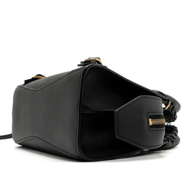 Balenciaga designer handbag calf closeup detail