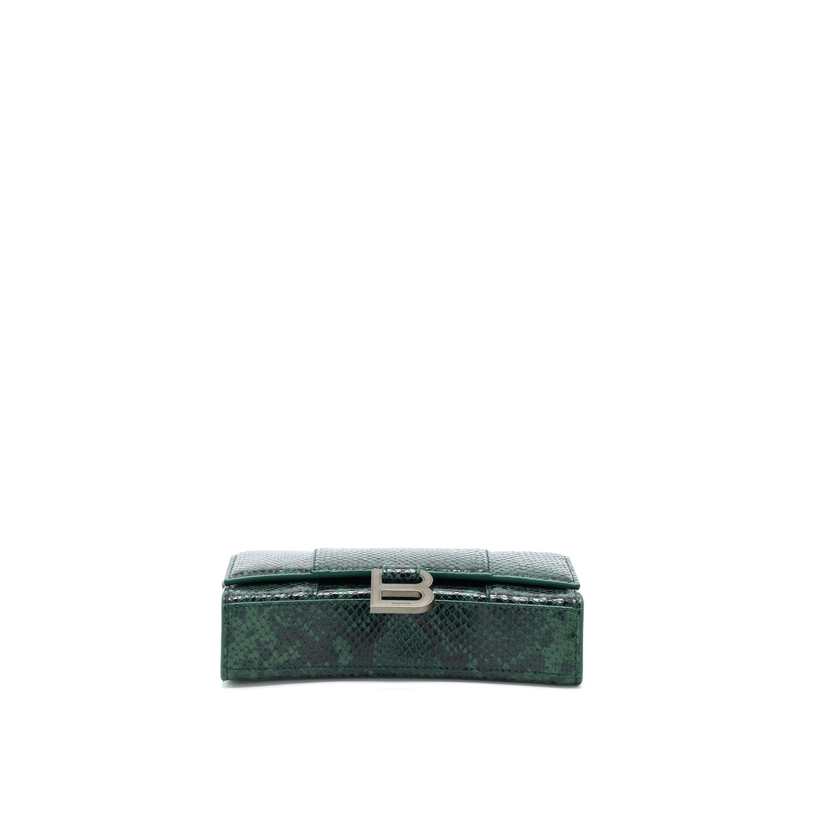 Balenciaga women's handbag Black luxury designer python