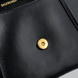 Balenciaga designer handbag calf closeup detail