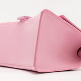 Side view of Balenciaga handbag Pink premium designer bag