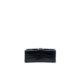 Balenciaga authentic luxury handbag Black calf craftsmanship