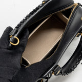 Balenciaga women's handbag Black luxury designer calf