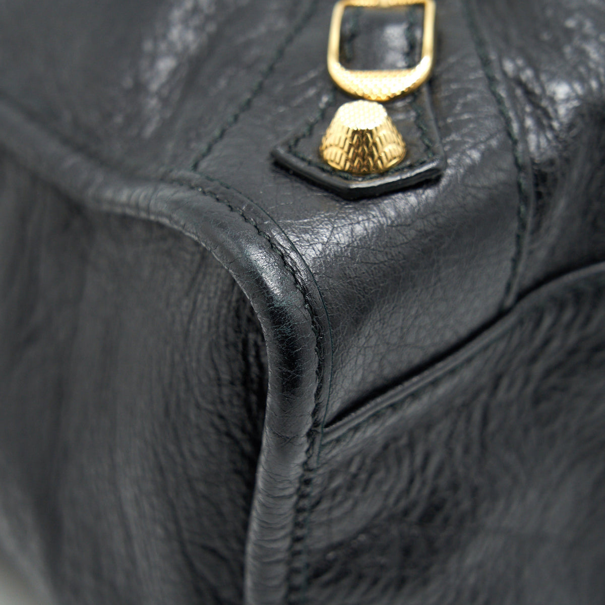 Balenciaga women's handbag Black luxury designer leather