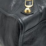 Balenciaga women's handbag Black luxury designer leather