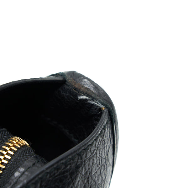 Balenciaga designer handbag leather closeup detail