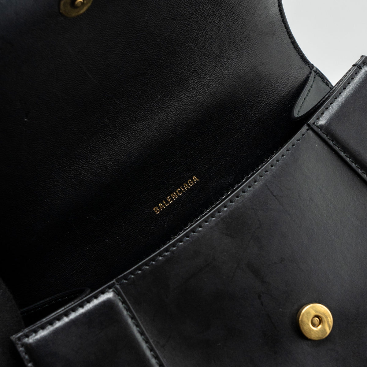 Authentic Balenciaga handbag Black luxury fashion accessory