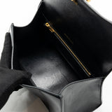 Balenciaga women's handbag Black luxury designer calf