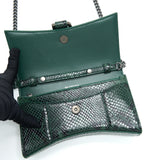 Side view of Balenciaga handbag Black premium designer bag