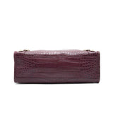 Authentic Balenciaga handbag Burgundy luxury fashion accessory