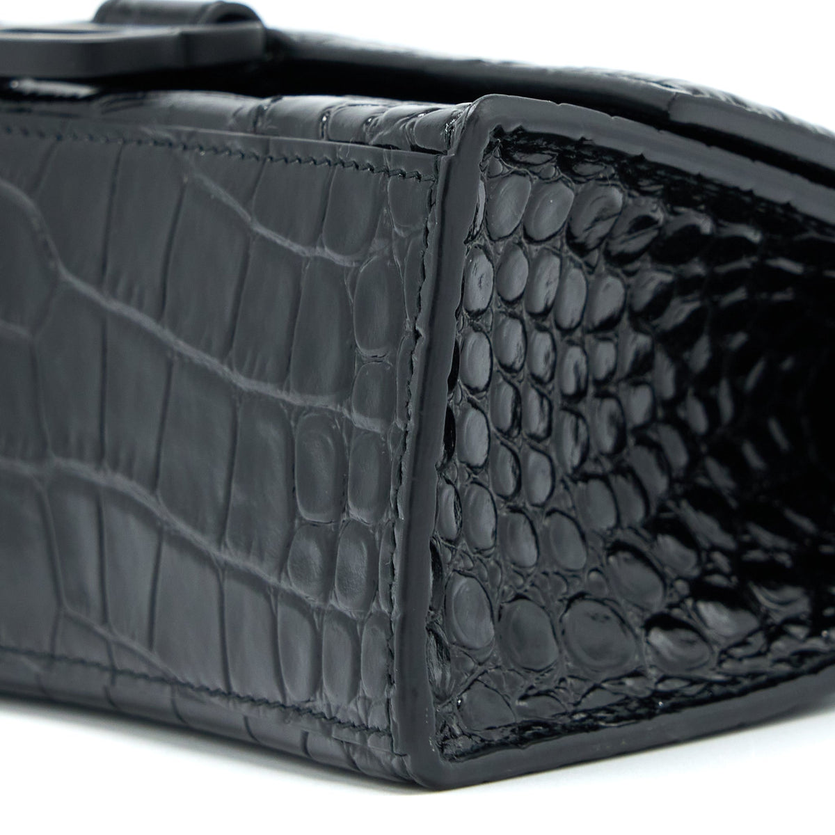 Balenciaga women's handbag Black luxury designer calf