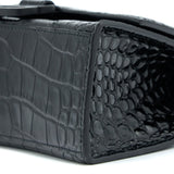 Balenciaga women's handbag Black luxury designer calf