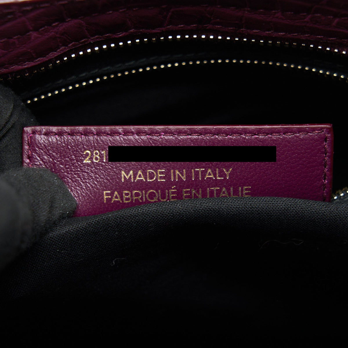 Balenciaga designer handbag leather closeup detail