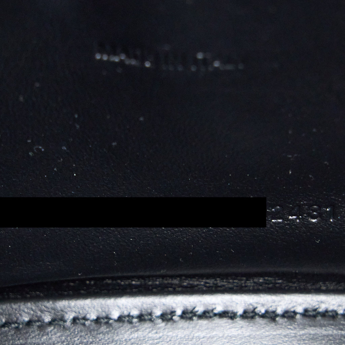 Balenciaga designer handbag calf closeup detail