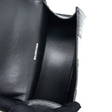 Balenciaga designer handbag calf closeup detail
