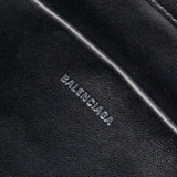 Balenciaga authentic luxury handbag Black leather craftsmanship