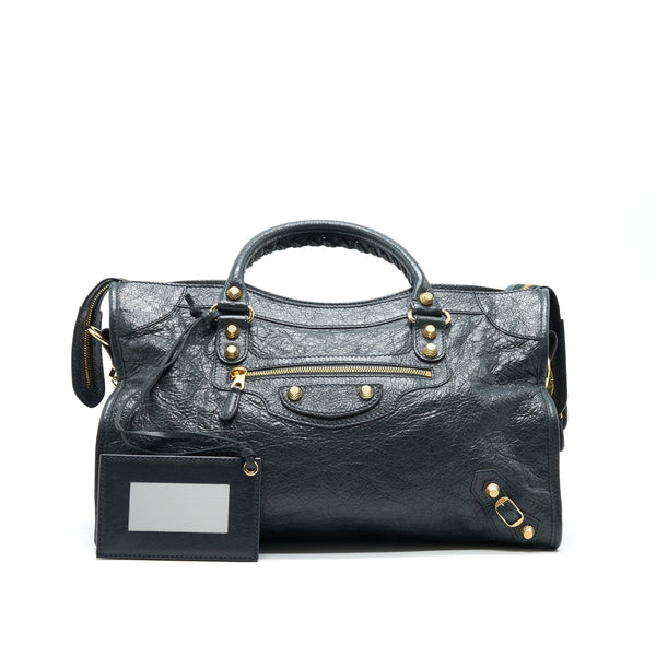 Balenciaga women's handbag Grey luxury designer leather