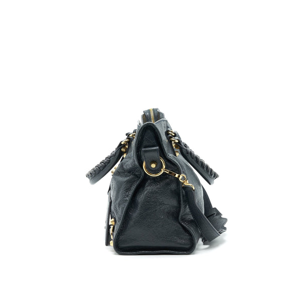 Balenciaga designer handbag leather closeup detail