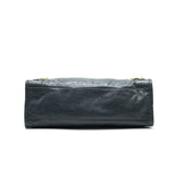 Authentic Balenciaga handbag Grey luxury fashion accessory