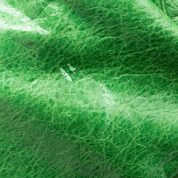 Balenciaga designer handbag leather closeup detail