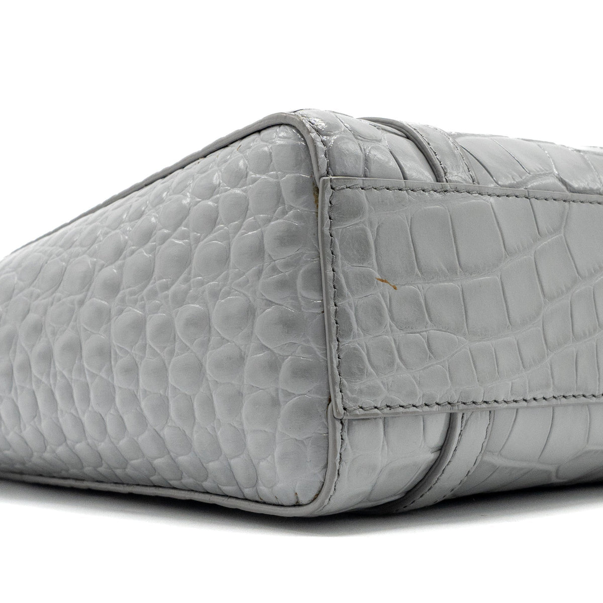 Balenciaga women's handbag Grey luxury designer calf