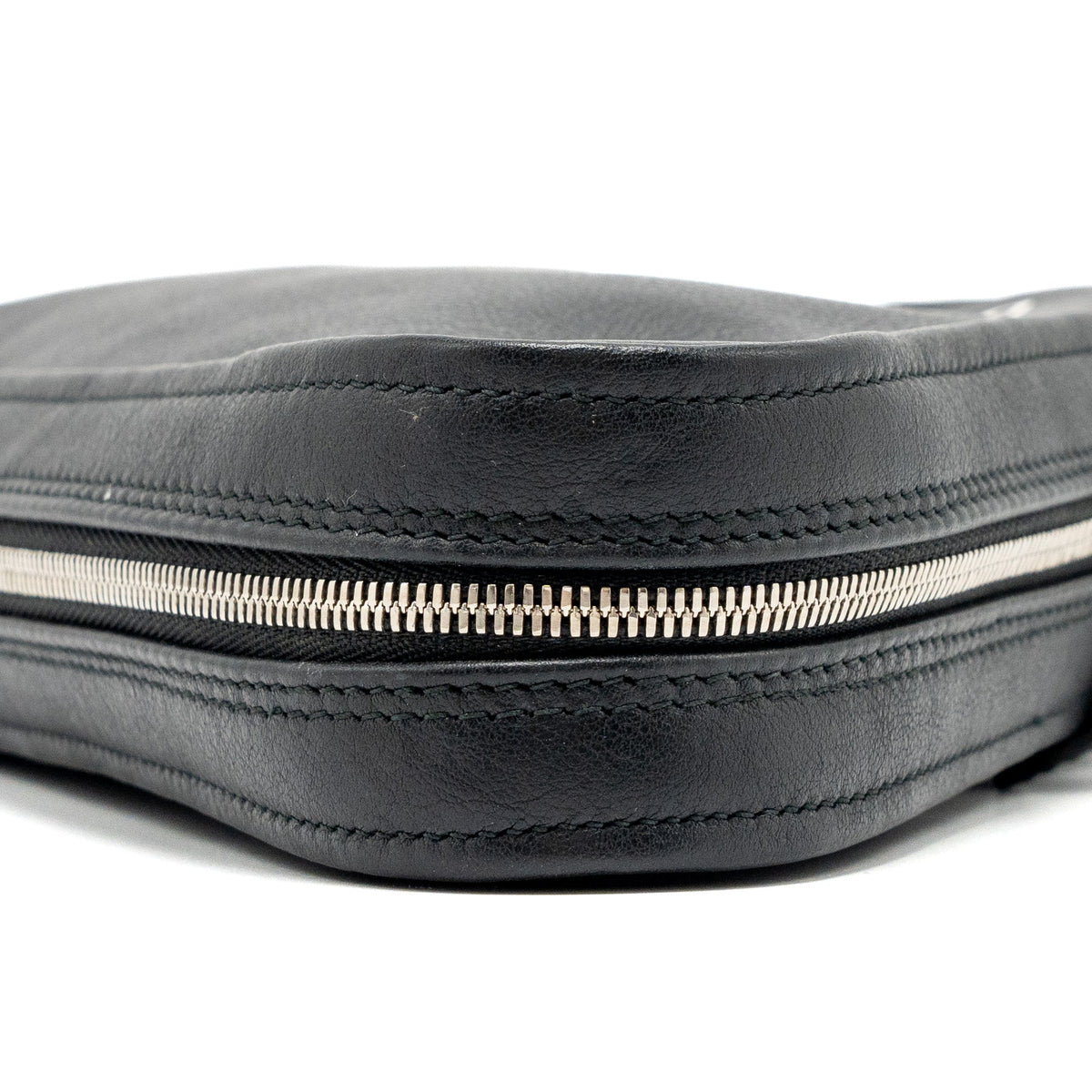 Balenciaga designer handbag calf closeup detail