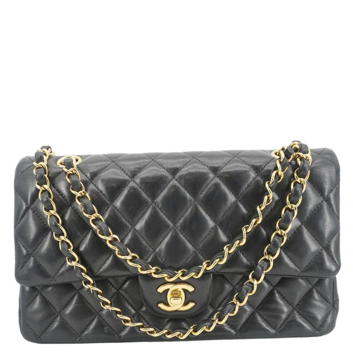 Chanel Bags Chanel Classic Double Flap Quilted Leather Crossbody Bag Black Elegant Everyday Designer Handbag