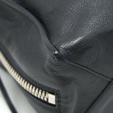 Side view of Balenciaga handbag Black premium designer bag