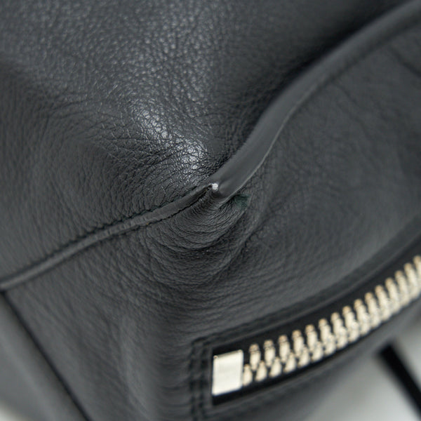 Side view of Balenciaga handbag Black premium designer bag