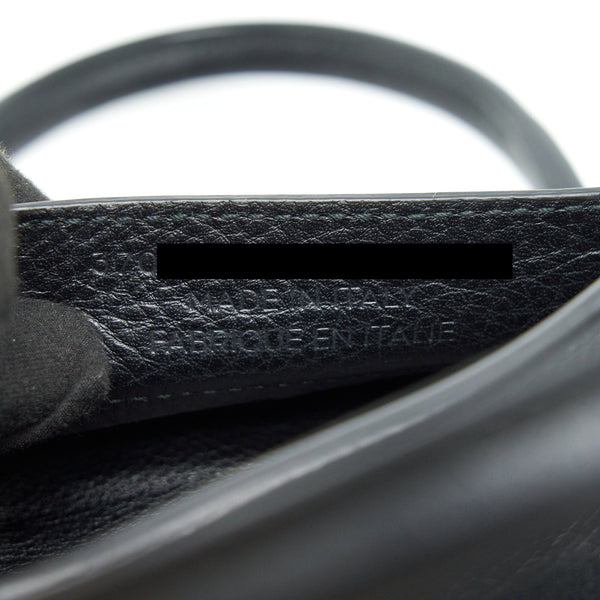 Balenciaga designer handbag leather closeup detail