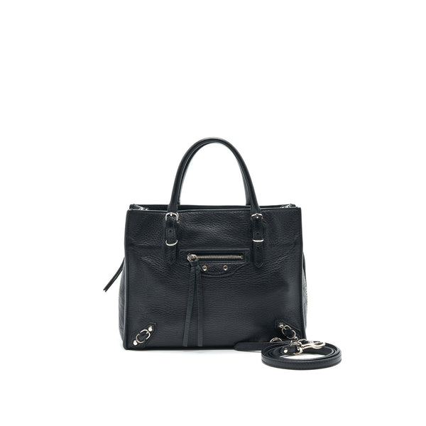 Balenciaga women's handbag Black luxury designer leather
